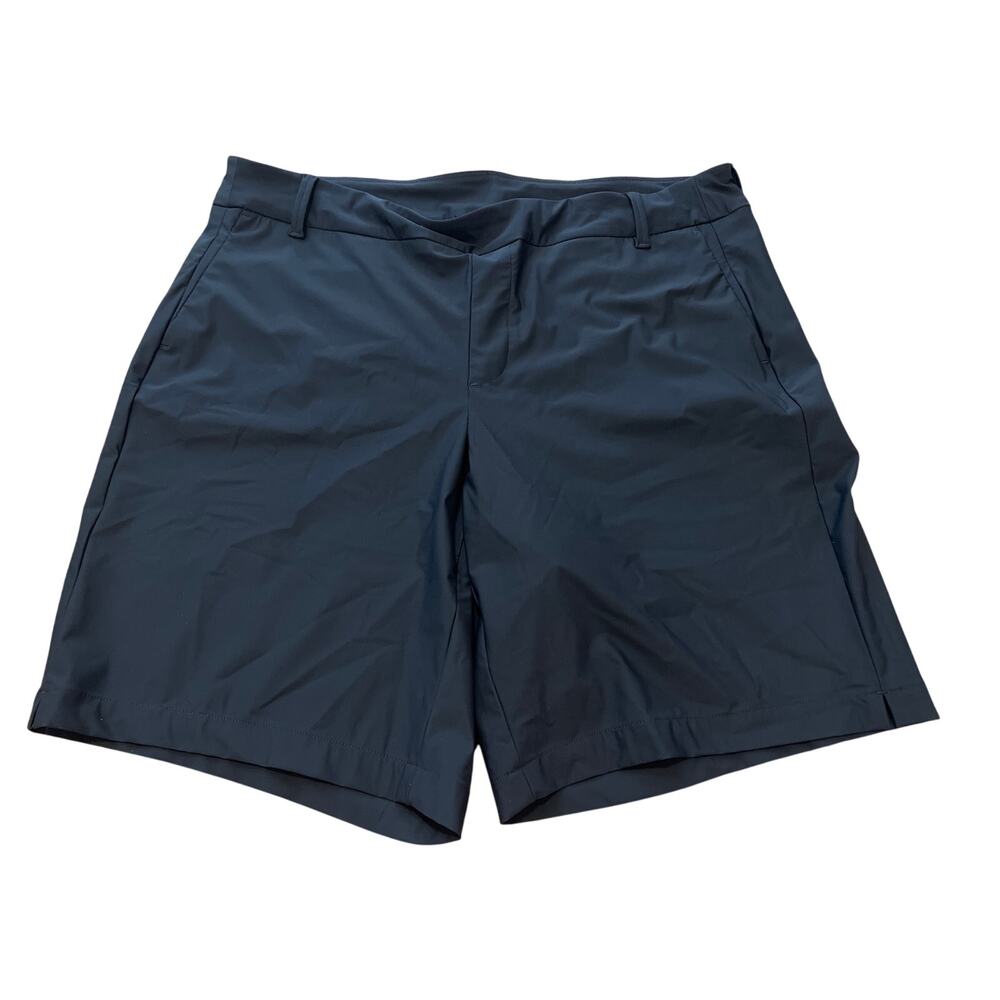 Spanx Black Sunshine Pull On Shorts 10" Size XL Lightweight Pull On UPF